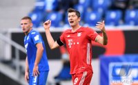 Fussball 1. Bundesliga Saison 20/21: TSG 1899 Hoffenheim - FC Bayern Muenchen