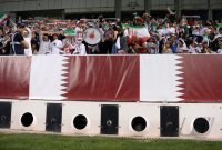 Fussball International WM 2022: Kuehlung im Al Sadd Stadion Doha