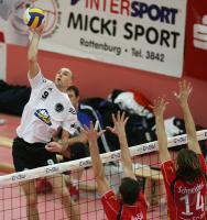 Volleyball 1. Bundesliga TV Rottenburg - GSVE Delitzsch