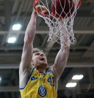 Basketball 1. Bundesliga 17/18 Hauptrunde: Walter Tigers Tuebingen - Basketball Laewen Braunschweig