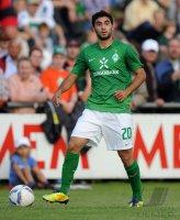 Fussball 1. Bundesliga, Testspiel: Werder Bremen, EKICI am Ball