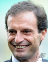 FUSSBALL SERIE A:  Trainer Massimilliano Allegri (AC Mailand)