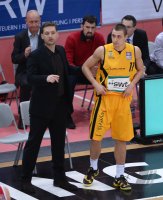 Basketball 1. Bundesliga 2013/2014:  Walter Tigers Tuebingen - Brose Baskets Bamberg