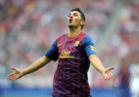 Fussball International Audi Cup 2011: David Villa (Barca)