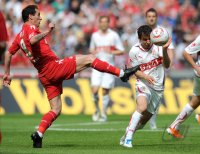 Fussball 1. Bundesliga :  1 FC Koeln - VfB Stuttgart
