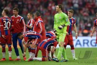 Fussball DFB Pokal Halbfinale 14/15: FC Bayern Muenchen - Borussia Dortmund