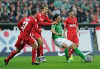 Fussball 1. Bundesliga  Saison 2011/2012:  SV Werder Bremen - 1.FC Koeln