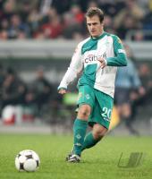 Fussball 1. Bundesliga: Werder, JENSEN Einzelaktion