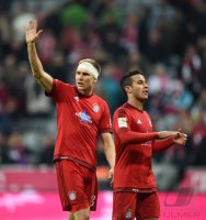 Fussball 1. Bundesliga Saison 15/16: FC Bayern Muenchen - FC Ingolstadt