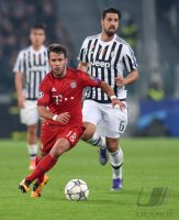 Fussball CHL 15/16 Achtelfinale: Juventus Turin - FC Bayern Muenchen