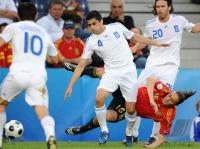 FUSSBALL EURO 2008: Griechenland - Spanien