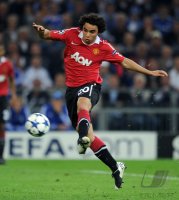 Fussball CHL  Saison 2010/2011:  Fabio da Silva (Manchester United FC)