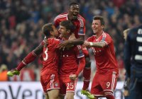 Fussball International CHL Saison 13/14: FC Bayern Muenchen -  Manchester United FC