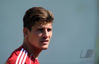 Fussball 1. Bundesliga Saison   2011/2012 : Mario Gomez (FC Bayern Muenchen)