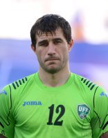 FUSSBALL INTERNATIONAL: Torwart Ignatiy NESTEROV (Usbekistan)
