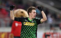 Fussball  1. Bundesliga  14/15: JUBEL Patrick Herrmann (Borussia Moenchengladbach)