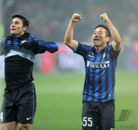 FUSSBALL International SERIE A 2011/2012:  JUBEL  Yuto Nagatomo (Inter Mailand)