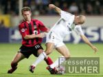 Fussball CHL, Leverkusen - Madrid, Zweikampf