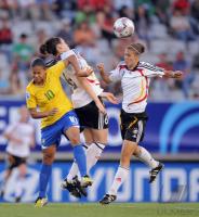 Fussball Frauen FIFA U 20  WM  2008   Viertelfinale  Brasilien - Deutschland