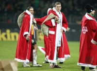 Fussball, 1. Bundesliga: Bremen - Wolfsburg