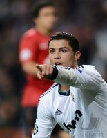 FUSSBALL INTERNATIONAL CHL ACHTELFINALE 12/13: Cristiano Ronaldo (Real Madrid)