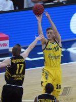 Basketball 1. Bundesliga 17/18 Hauptrunde: Walter Tigers Tuebingen - Alba Berlin