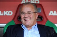 Fussball 1. Bundesliga, Saison 2011/2012:  Praesident Fritz Keller  (SC Freiburg)