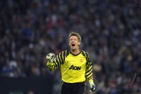 Fussball CHL  Saison 2010/2011:  Edwin van der Sar (Manchester United FC)