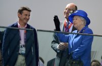 Olympia 2012: Queen Elizabeth II. besucht die Schwimmhalle