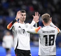 Fussball Testspiel: Frankreich - Deutschland
