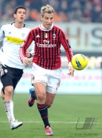 FUSSBALL SERIE A:  Maxi Lopez (AC Mailand)