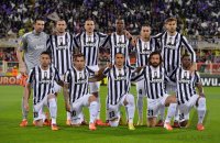 Fussball Europa League Saison 2013/2014: AC Florenz - Juventus Turin