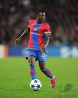Fussball Champions League  Saison 2010/2011: Samuel Inkoom (FC Basel)