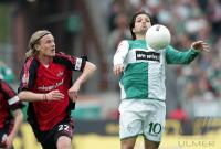 Fussball, 1. Bundesliga: Bremen - Nuernberg