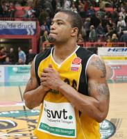 Basketball  1. Bundesliga  Walter Tigers Tuebingen - EWE Baskets Oldenburg