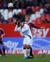 Fussball 1. Bundesliga : 1 FC Nuernberg - Eintracht Frankfurt