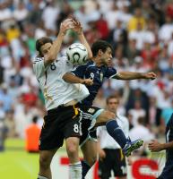 Fussball WM 2006 Deutschland - Argentinien