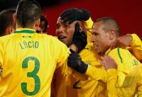 FUSSBALL WM 2010, VORRUNDE   Brasilien - Nord Korea