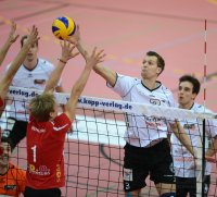Volleyball 1. Bundesliga   Saison 2012/2013:  TV Rottenburg - Berlin Recycling Volleys