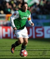 FUSSBALL, 1. BUNDESLIGA, 25. Spieltag: Bremen, FRINGS Einzelaktion