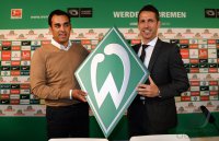 Fussball, 1. Bundesliga Saison 2013/2014: SV Werder Bremen stellt Robin Dutt als neuen Trainer vor
