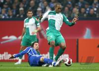 Fussball 1. Bundesliga: Schalke - Bremen