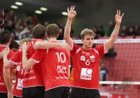 Volleyball  1. Bundesliga  14/15:  TV Rottenburg - Netzhoppers KW-Bestensee