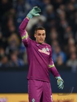 Fussball, 1. Bundesliga  Saison 2014/2015: FC Schalke 04 - SV Werder Bremen