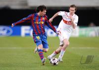 FUSSBALL  International CHL 09/10 : VfB Stuttgart -  FC Barcelona