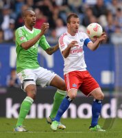 Fussball, 1. Bundesliga Saison 2012/2013: Hamburger SV - VfL Wolfsburg