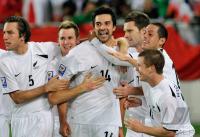Fussball WM  2010  Qualifikation:  JUBEL Neuseeland