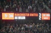 Fussball Champions League Manchester United - AC Mailand