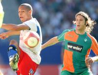 Fussball 1. Bundesliga: Hamburg - Bremen