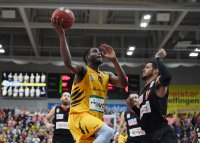 Basketball 1. Bundesliga 16/17 Hauptrunde: Walter Tigers Tuebingen - ratiopharm Ulm